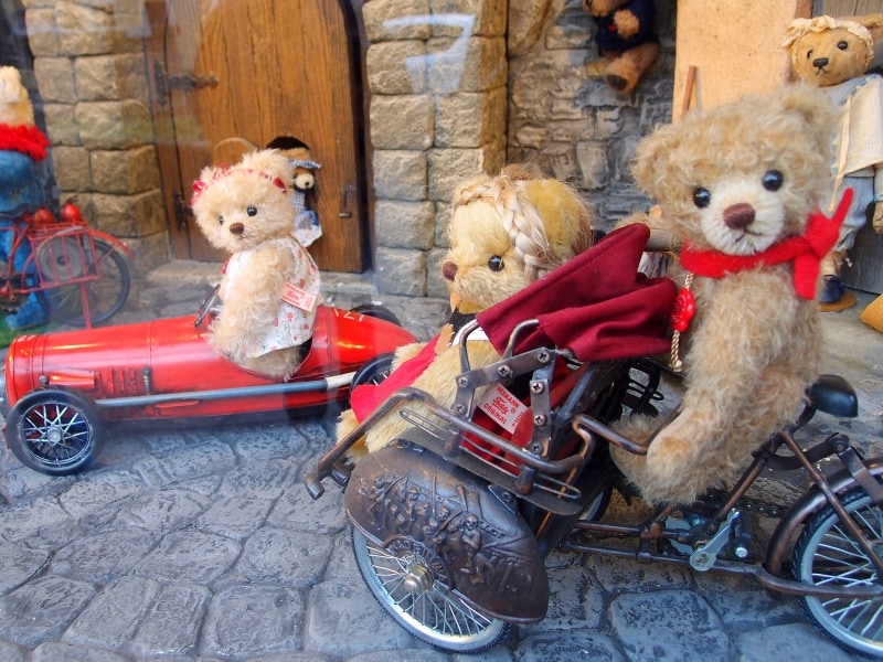 シュタイフのテディベア