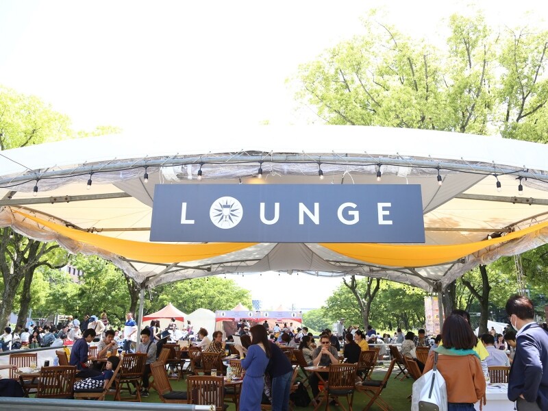 ベルギービールウィークエンドのラウンジ席