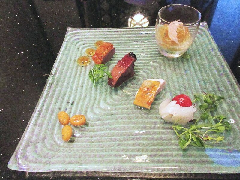 龍天門 焼き物盛り合わせ