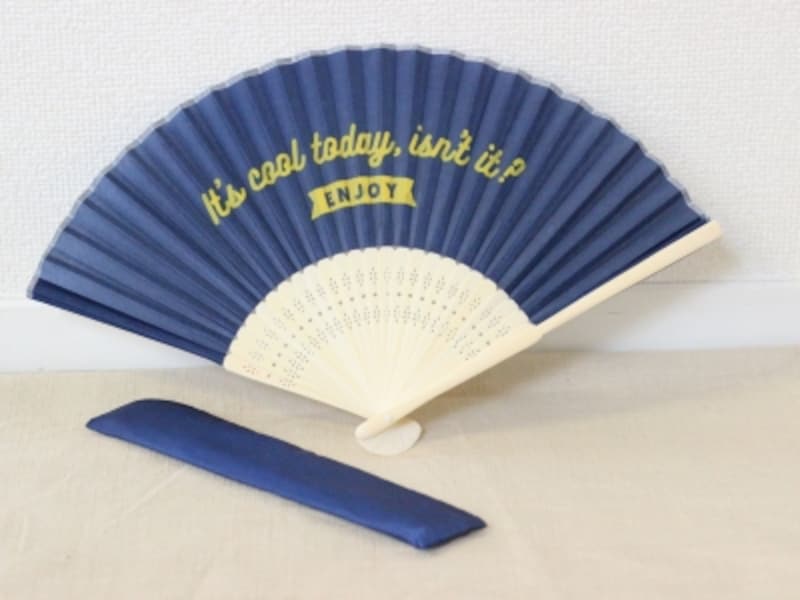暑さ対策エコグッズ3：扇子