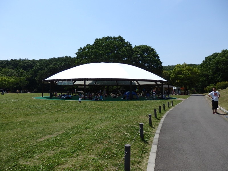 運動広場に設けられたドリームハウス