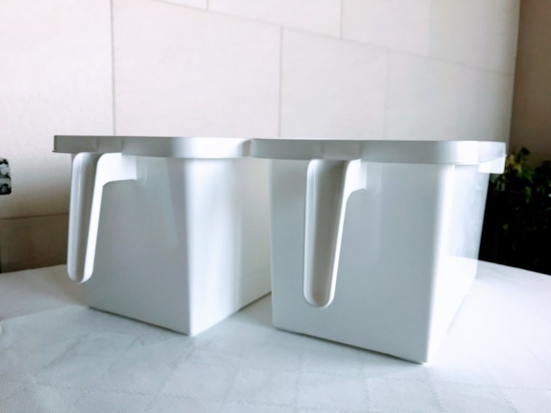 セリアのアレンジスタッキングボックス