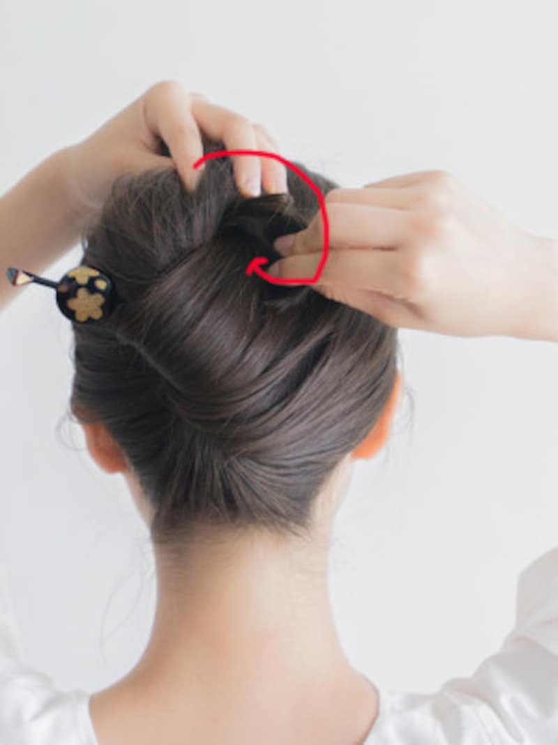 かんざしの使い方は 簡単で可愛い髪形になるかんざしヘアアレンジ