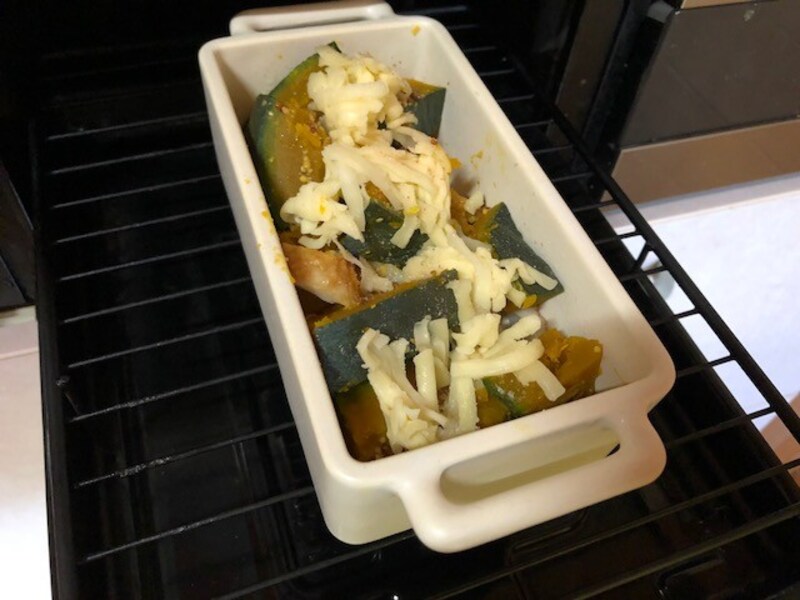 グリルを活用して焼く