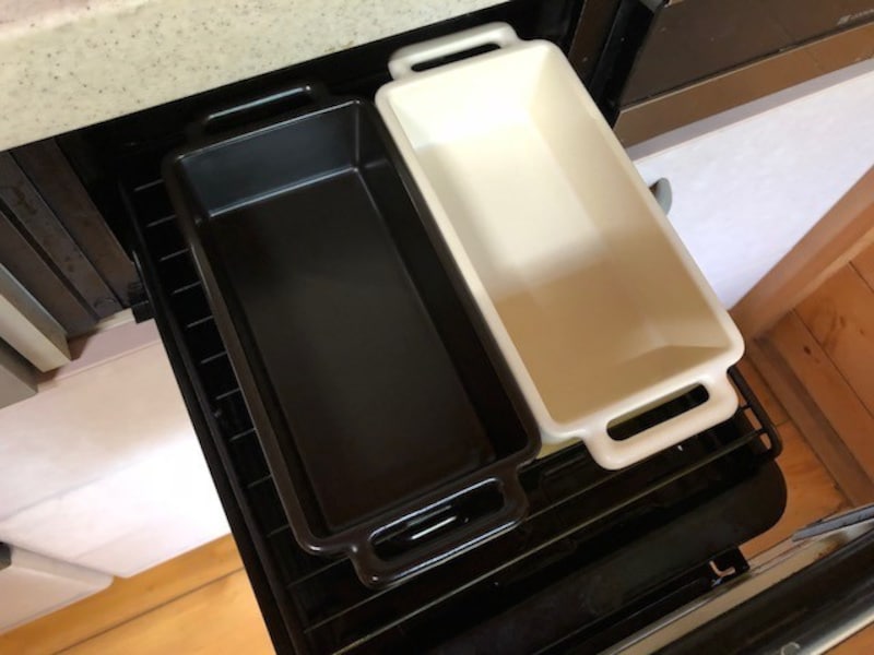 グリルの中に並べて置ける