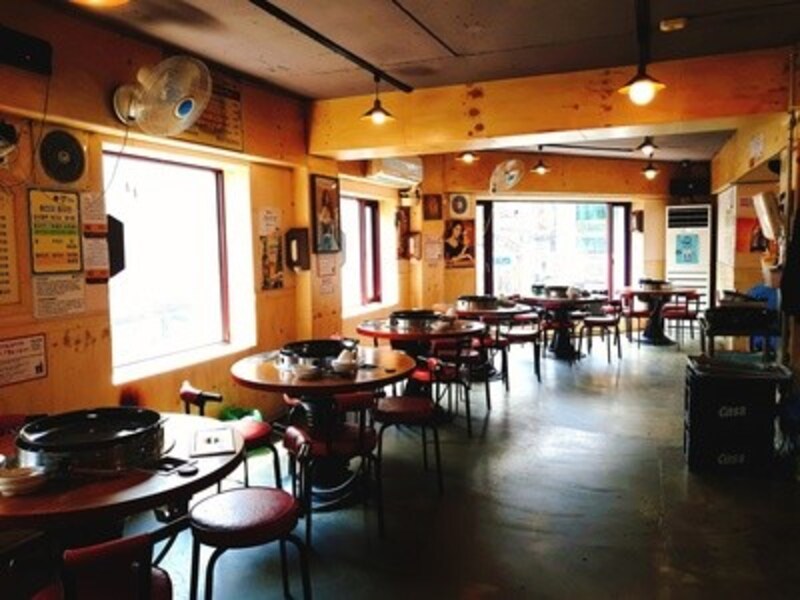 ソウルのチーズダッカルビ