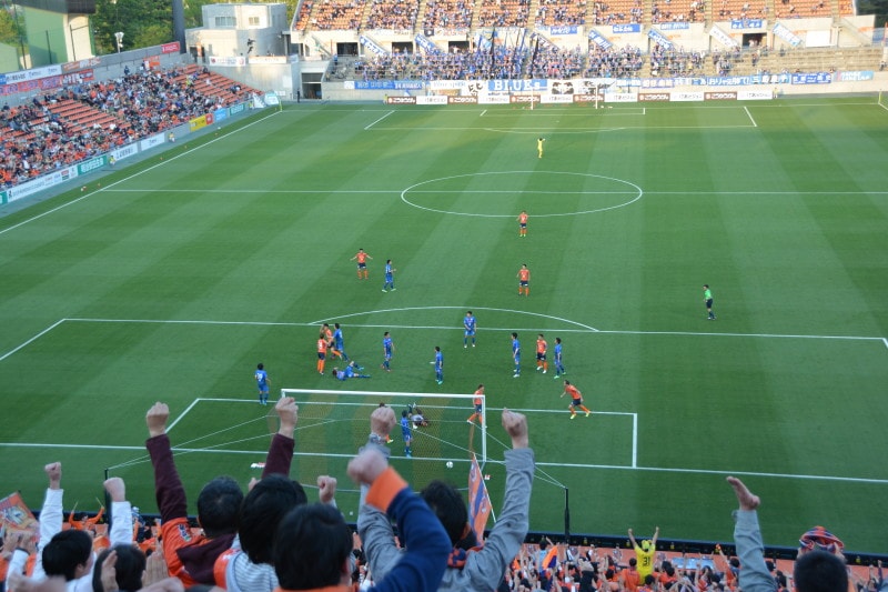 Jリーグ大宮アルディージャのホームグランド、NACK5スタジアム大宮