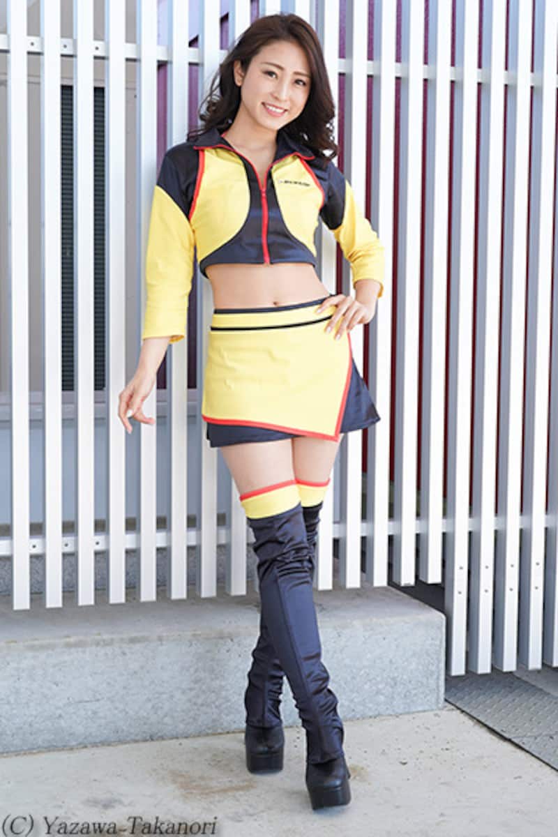 柚月めい／DUNLOP レースクイーン