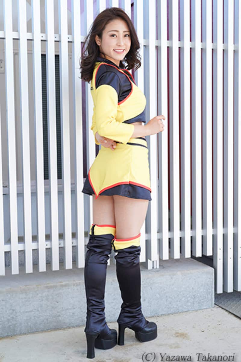 柚月めい／DUNLOP レースクイーン