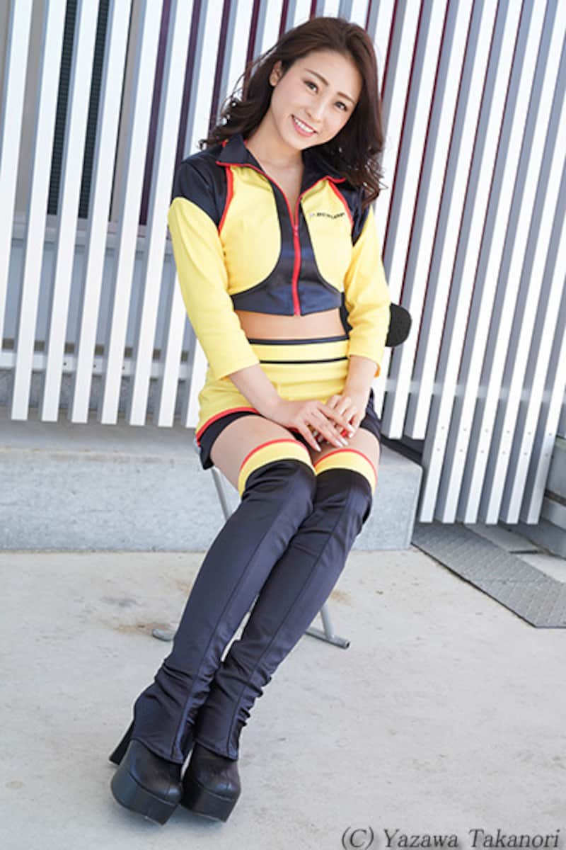 柚月めい／DUNLOP レースクイーン