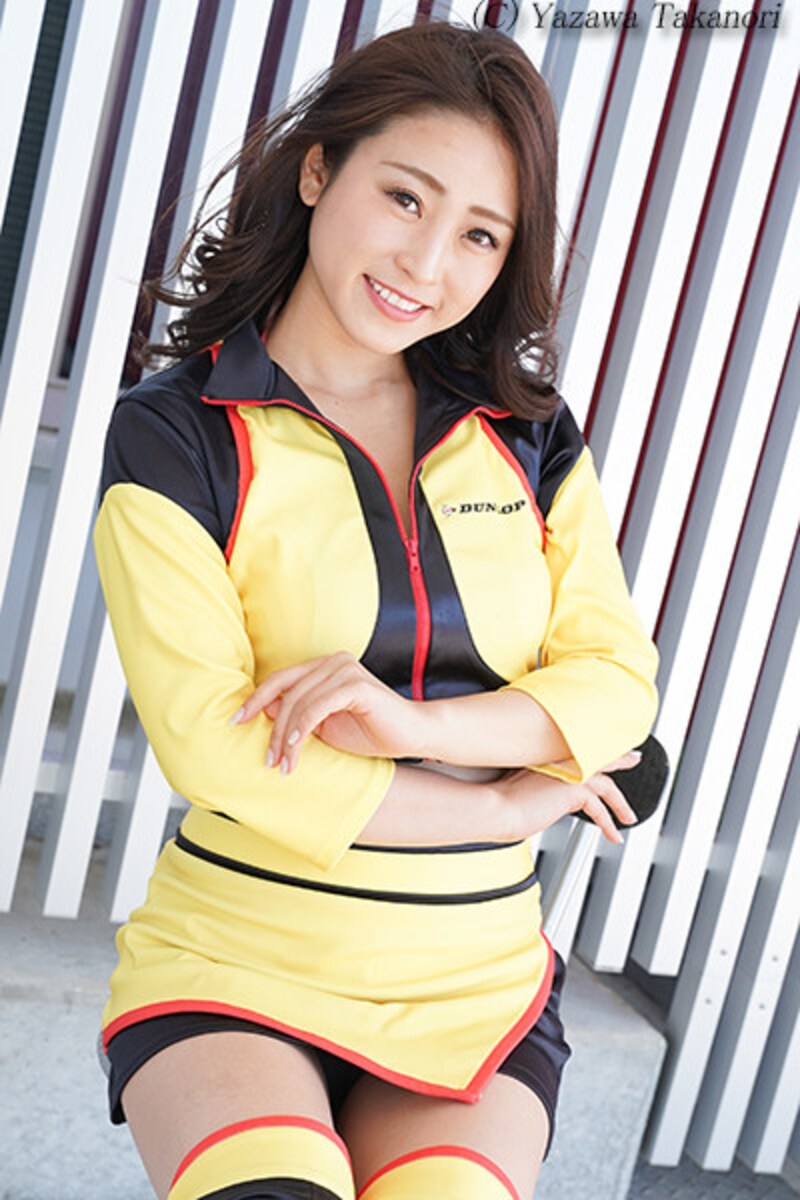 柚月めい／DUNLOP レースクイーン