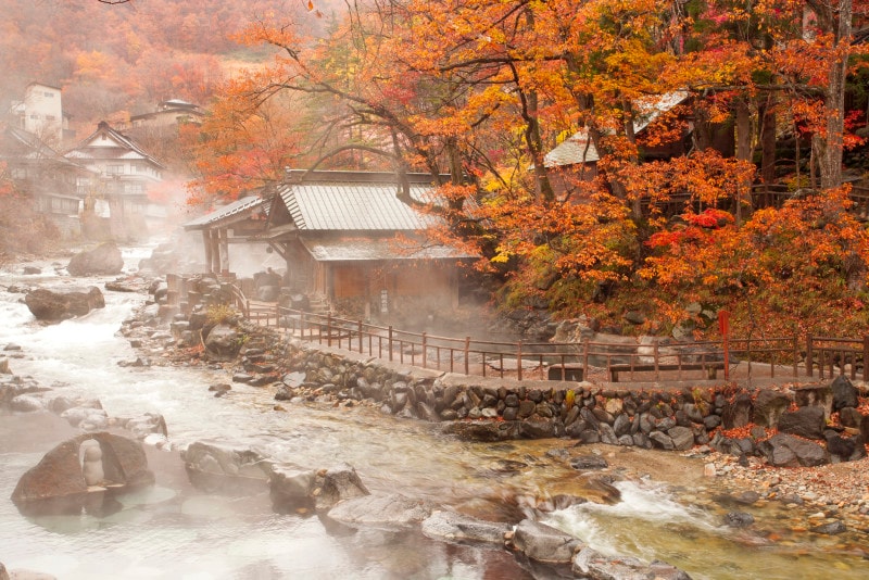 宝川温泉　紅葉