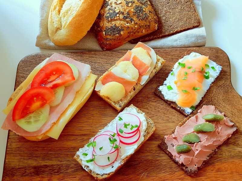 ドイツパンの食べ方