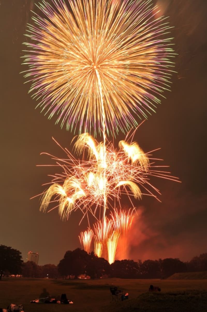高崎の夏を彩る花火 