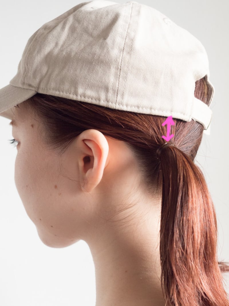 このスペースにお団子が来るので少し開けておく