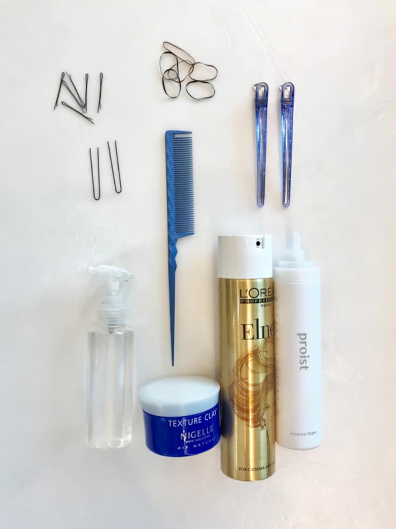ヘアアレンジに必要な道具