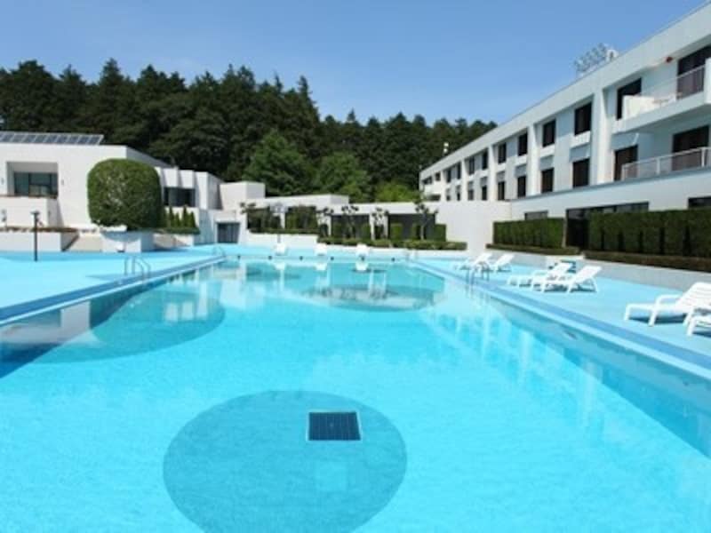 ラディソン成田の屋外プール
