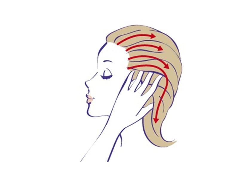 ヘッドマッサージ４－３