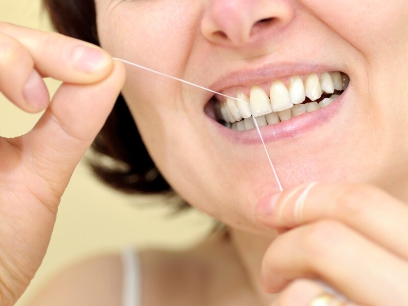 デンタルフロスが病みつきに
