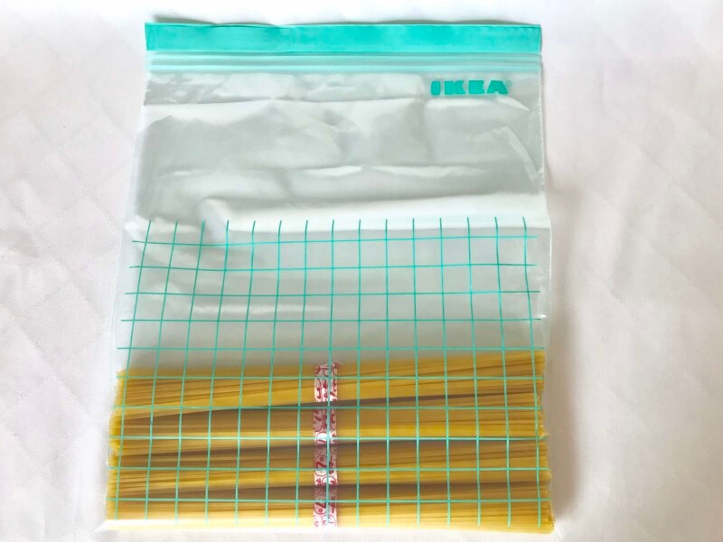 パスタの長さには4.5リットルサイズがピッタリ!