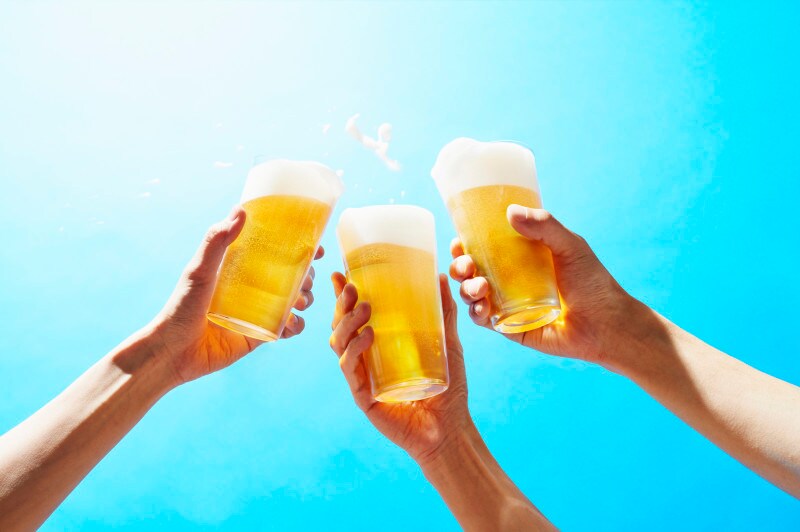 仲間との集まりにビールとBBQ!