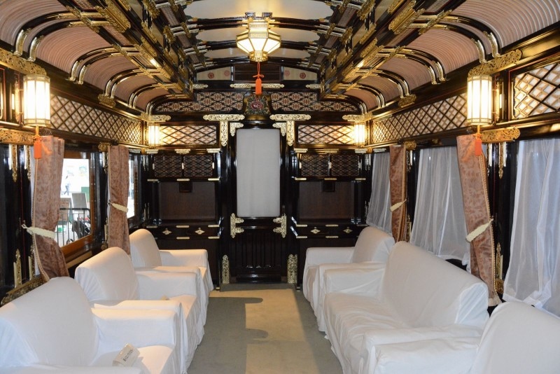 マイテ39形展望車車内