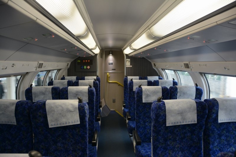 普通列車グリーン車2階