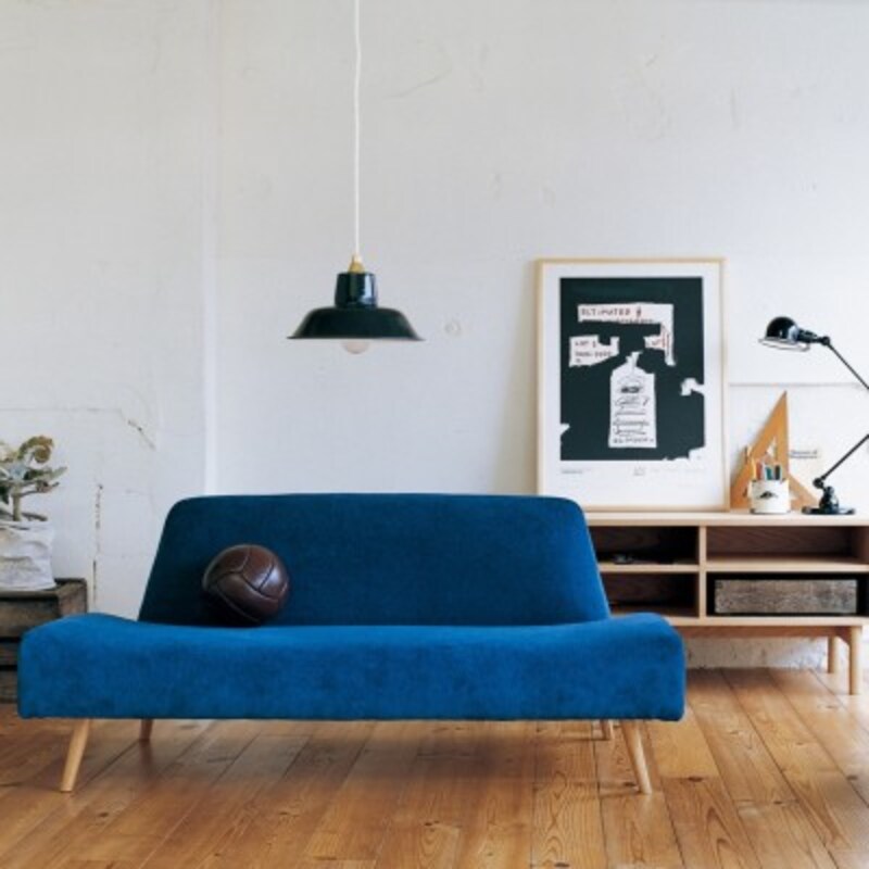 IDÉE(イデー)のアーオ ソファ(2)(ネイビー)税込145800円(画像はIDÉE SHOP Onlineより引用)