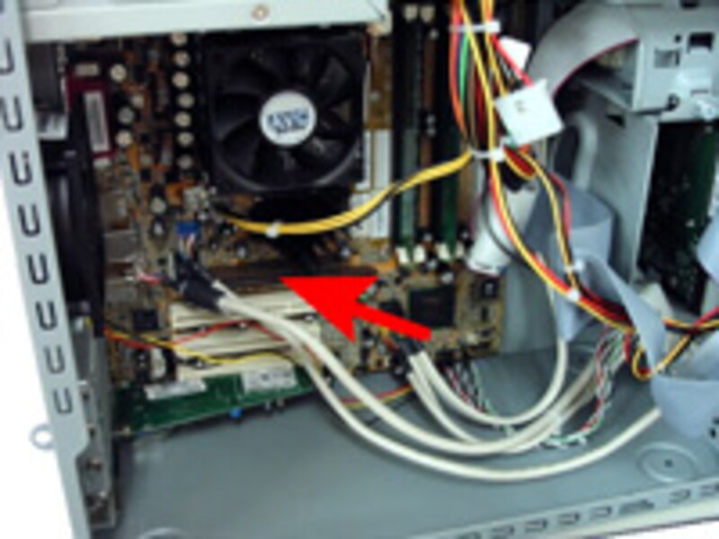 eMachines J2955の内部