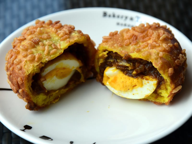 米粉のカレードーナツ