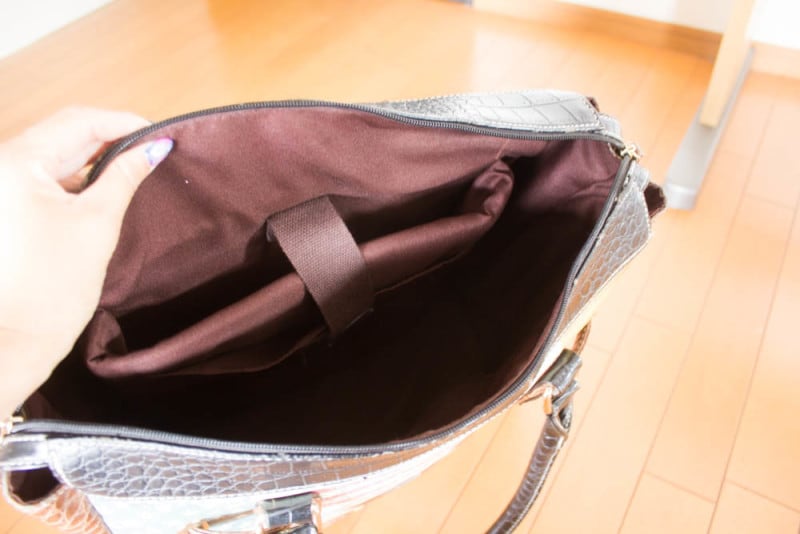 PCを入れるスペースがあります