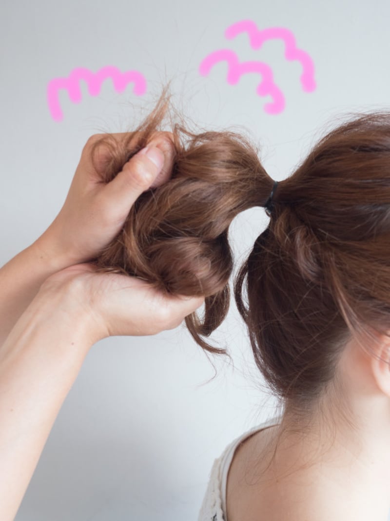 ワックスがつきすぎないように握る回数は1度だけ