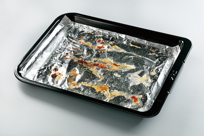 アルミホイルはポイ