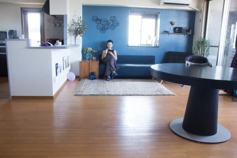 朝9:00のリビング