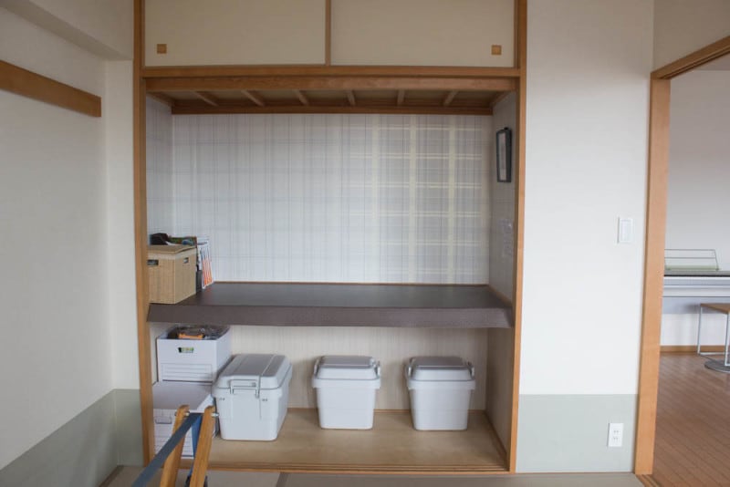 ミニマリストの押し入れ