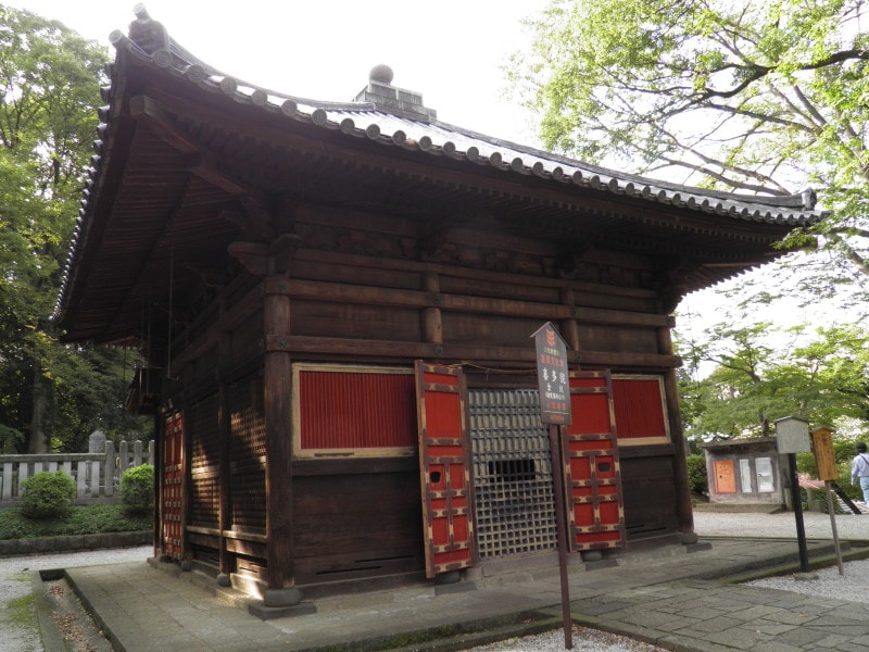 慈眼大師天海の木像が安置された慈眼堂