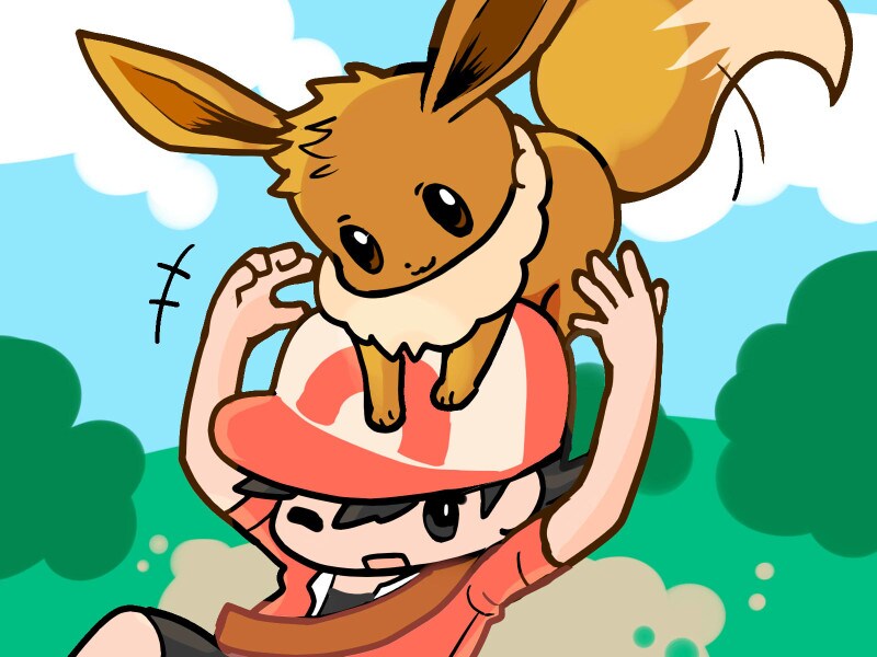 ポケットモンスター Let's Go! イーブイの図