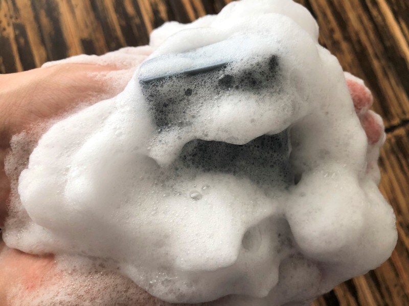 石けんの泡立ち