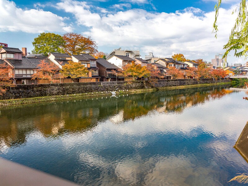 紅葉@主計町茶屋街