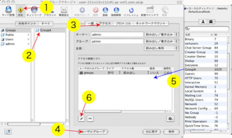 ワークグループマネージャ