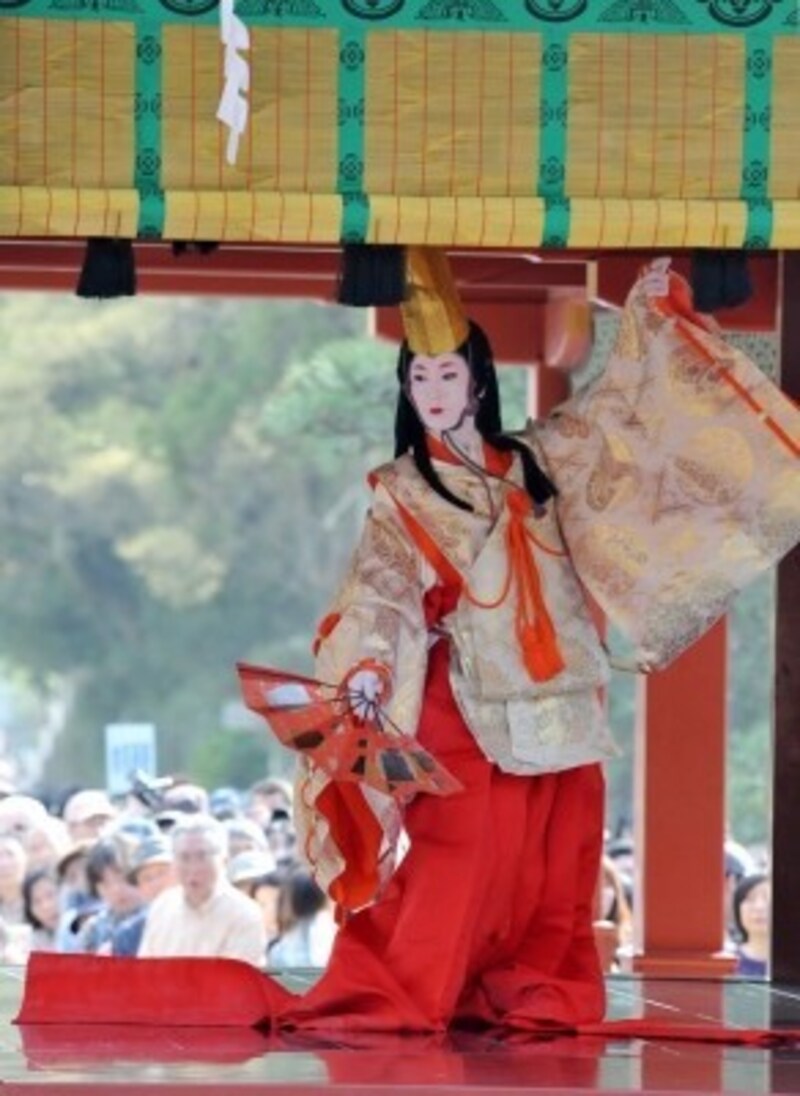 春の鎌倉まつりにて『静の舞』