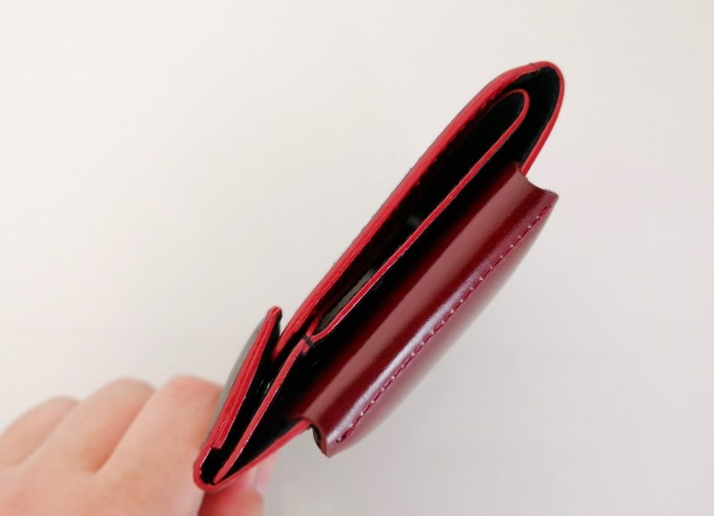 ポイントカードに優先順位をつけて収納できるカードケース