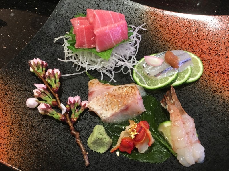 お造り五種盛り