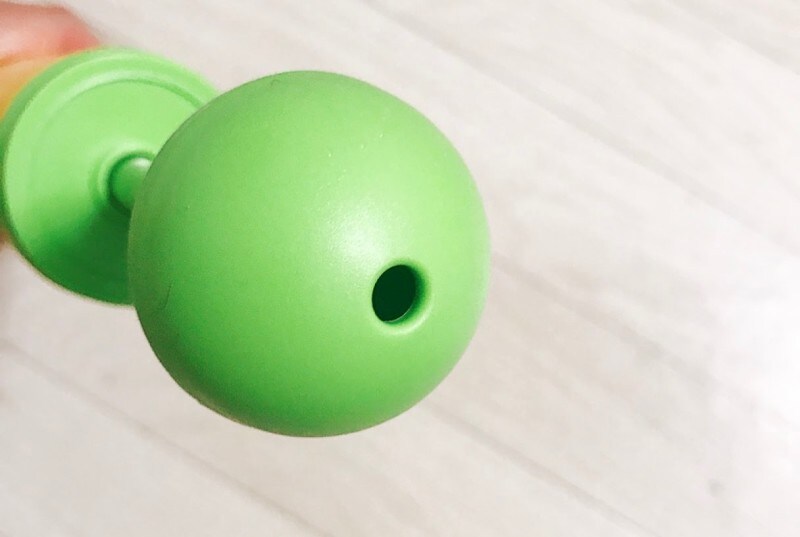 ペットボトルごみを簡単につぶせる吸いまっせの口