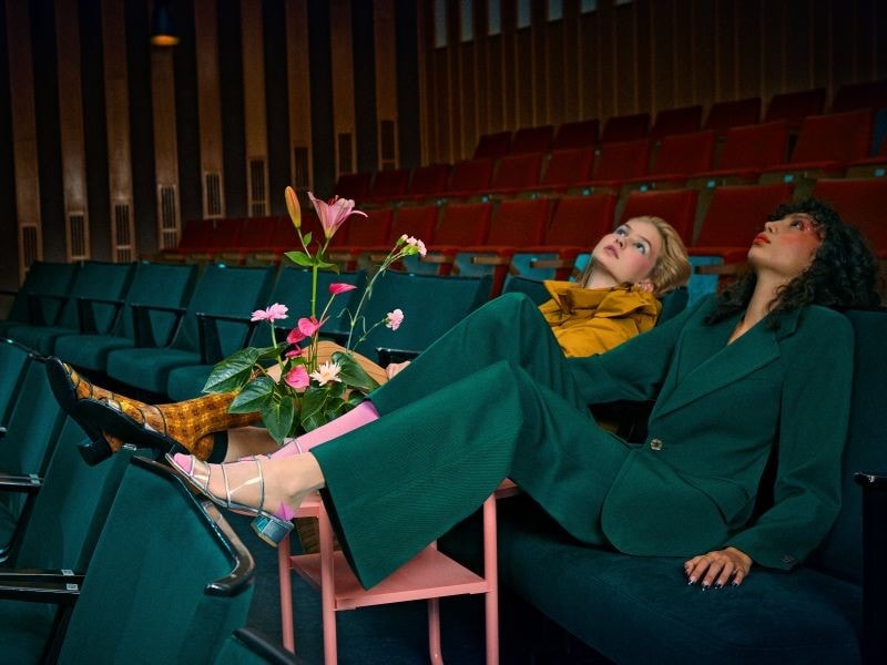 サンダル×ソックス