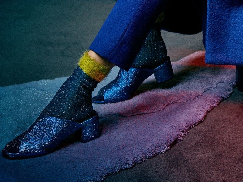 サンダル×靴下