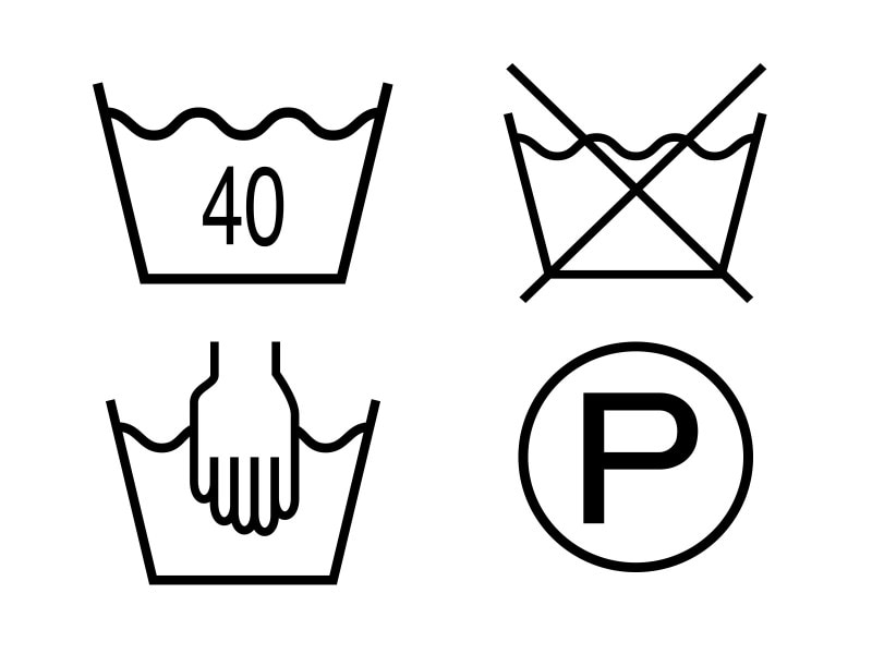 新しい洗濯表示