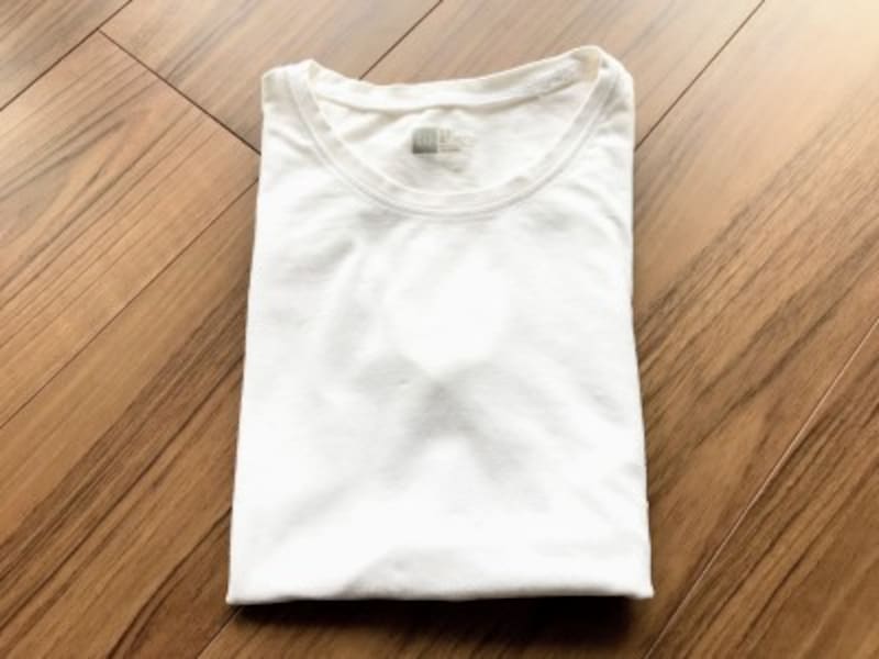 Tシャツのたたみ方の裏技・手順6：完成！ なれると簡単にたためます