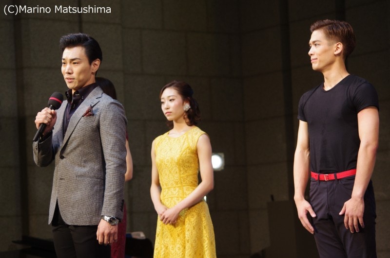 作品への思い入れを語る松島勇気さん。(C)Marino Matsushima