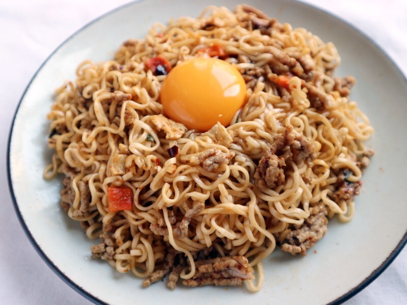 ガパオ,ママー,インスタント麺